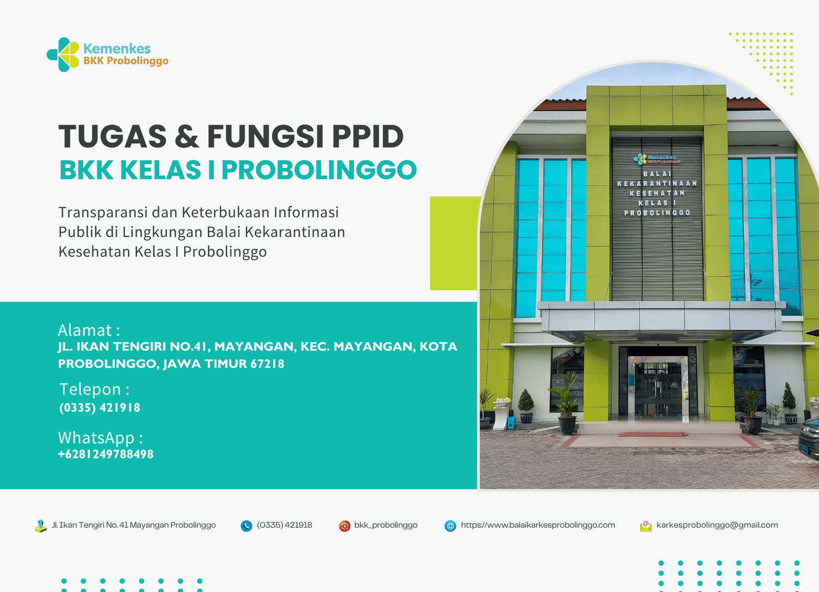 Tugas dan Fungsi